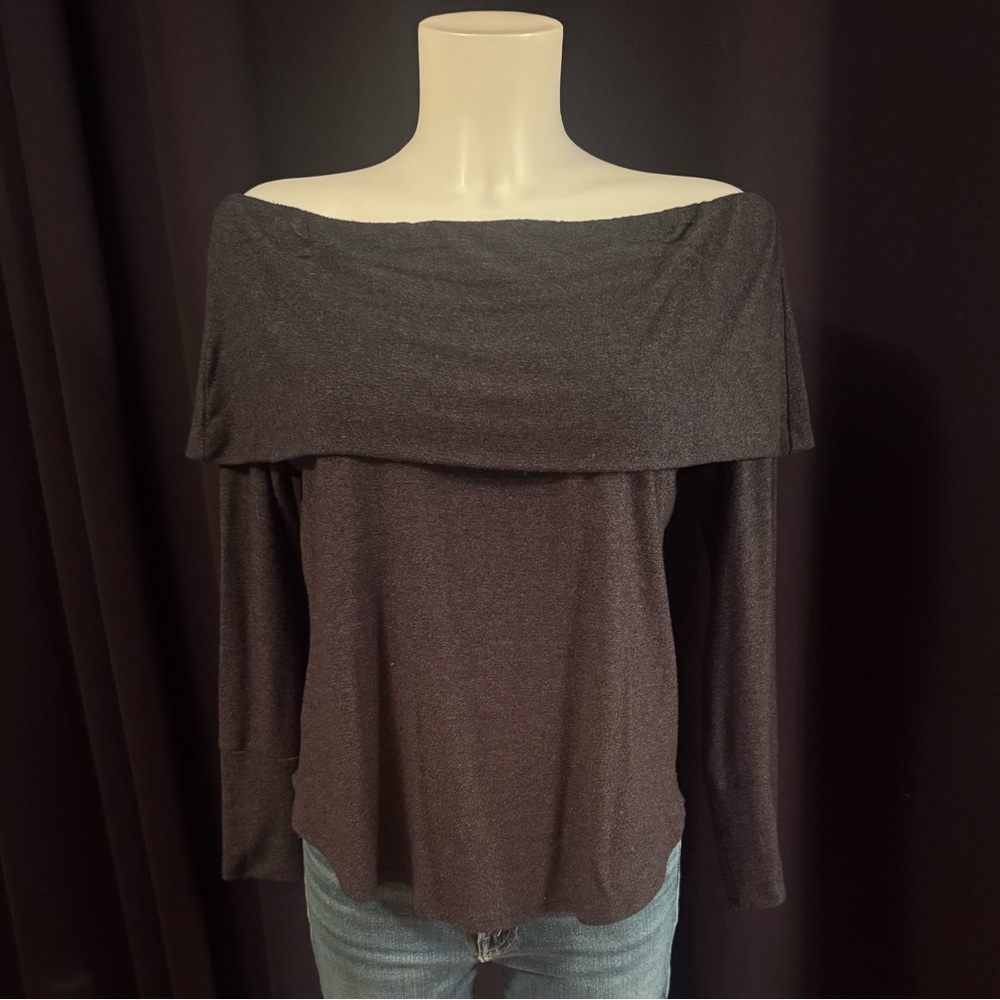 Allison Joy Charcoal Top